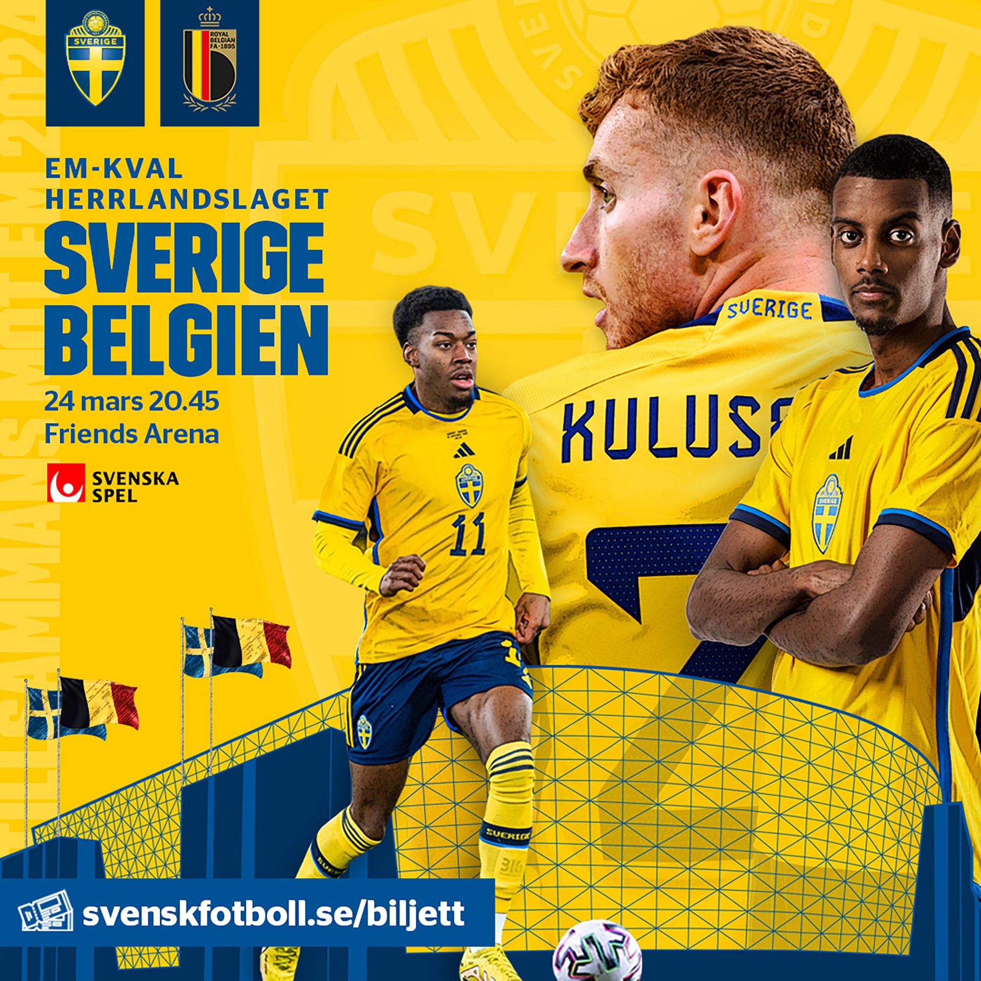 Sverige – Belgien